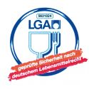 Certificazione LGA 5631024 I lavelli Schock® hanno ottenuto la certificazione di igiene LGA superando i test qualitativi tedeschi.
Certificazione LGA 5631024