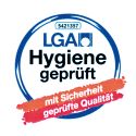 Certificazione LGA 5421357 I lavelli Schock® hanno ottenuto la certificazione di igiene LGA superando i test qualitativi tedeschi.
Certificazione LGA 5421357