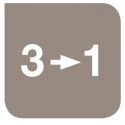 Funzione 3 in 1 Permette di adattare perfettamente il ciclo di lavaggio al prodotto per la pulizia utilizzato: polvere, gel o pastiglie.
Funzione 3 in 1