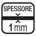 SPESSORE 1 mm - 