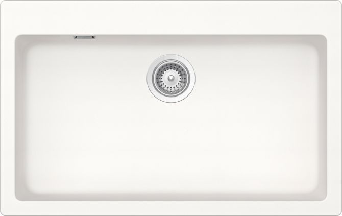 Vasche banco rubinetteria SIGNUS N100XL BIANCO PURO   Cod. SIGN100A99