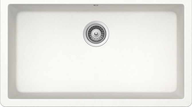 Vasche sottotop SOLIDO N100XL BIANCO ASSOLUTO   Cod. SOLN100L01