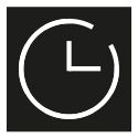 PARTENZA RITARDATA - Con questa funzione è possibile programmare l’ora alla quale avviare la lavastoviglie. È possibile selezionare un tempo compreso tra 1 e 19 ore.
PARTENZA RITARDATA -