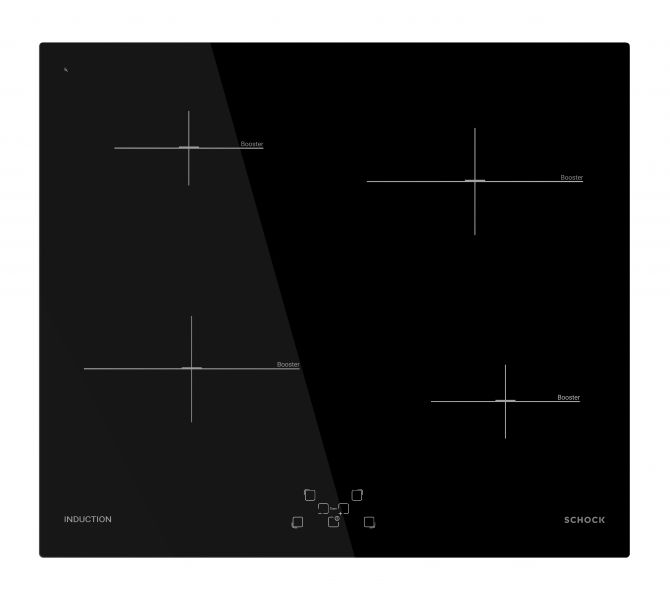 Induzione PC60 E NERO  Cod. STI64E