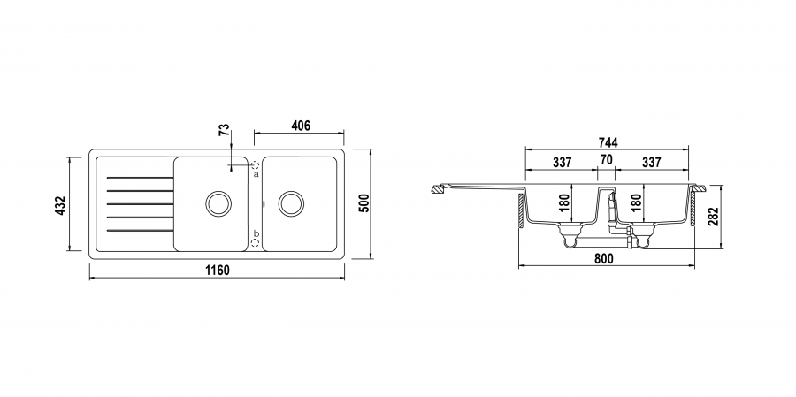 Disegno tecnico Toledo D200 BRONZE  Cod. TOLD200A87