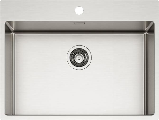 Vasche inox NEW TECHNICK PLUS N1002L INOX  Cod. TECPN1002L