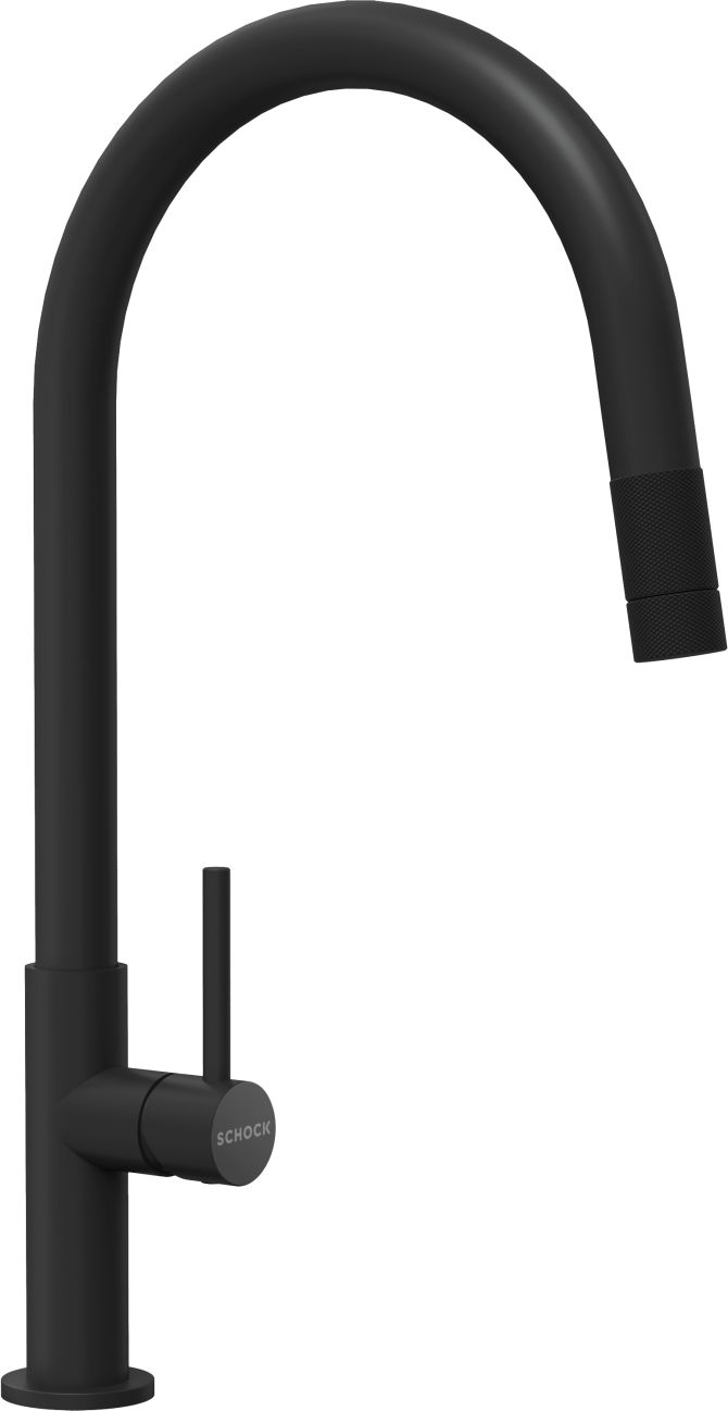 TALIA CON DOCCIA NERO OPACO  Cod. 536120S