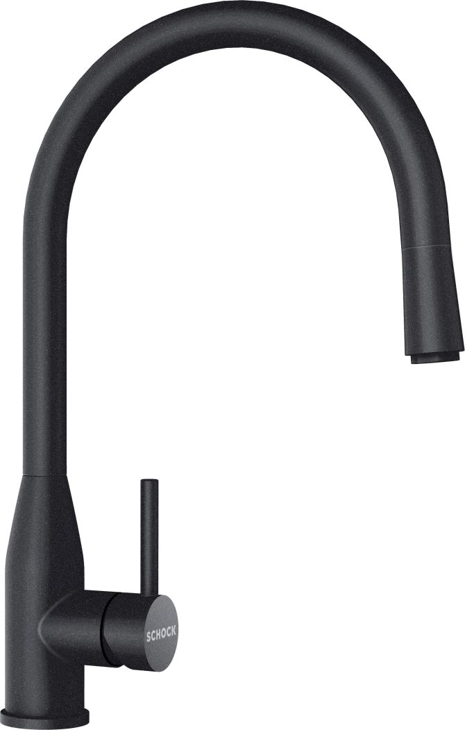 KAVUS COLORE CON DOCCIA ACCIAIO INOX MASSICCIO NERO TUTTO COLORE  Cod. 559127PUR