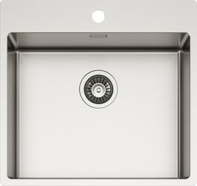 Vasche inox NEW TECHNICK PLUS N100L INOX  Cod. TECPN100L