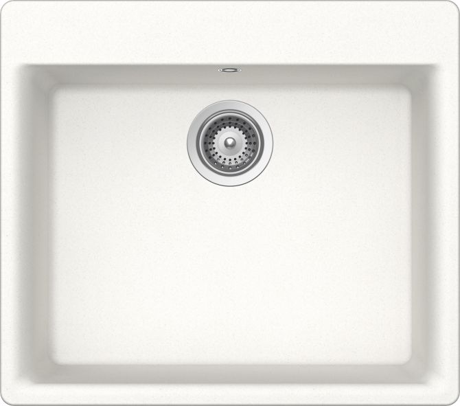 Vasche banco rubinetteria GEMO N100 BIANCO ASSOLUTO   Cod. GEMN100A01