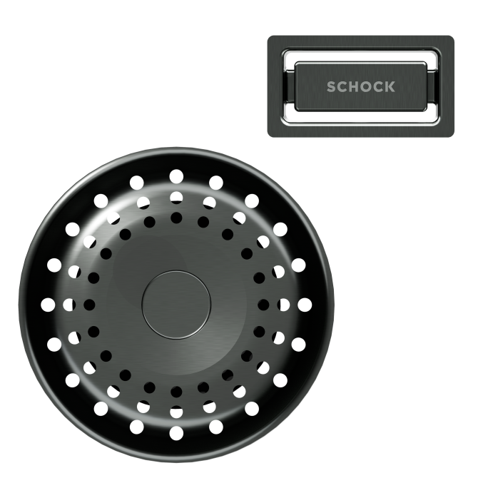 KIT PILETTA - GUN METAL SPAZZOLATO